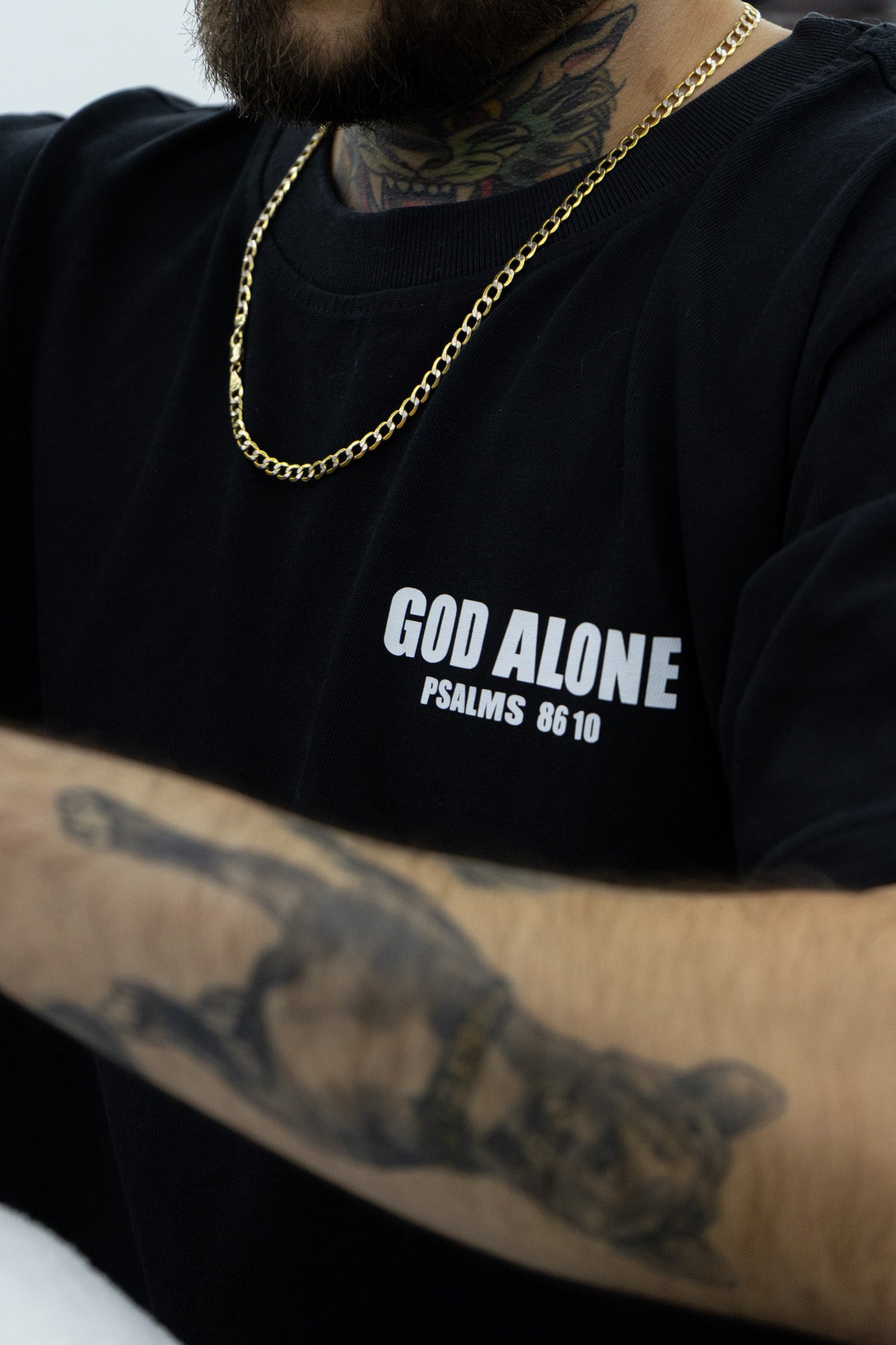 Hebrew God Alone Tee