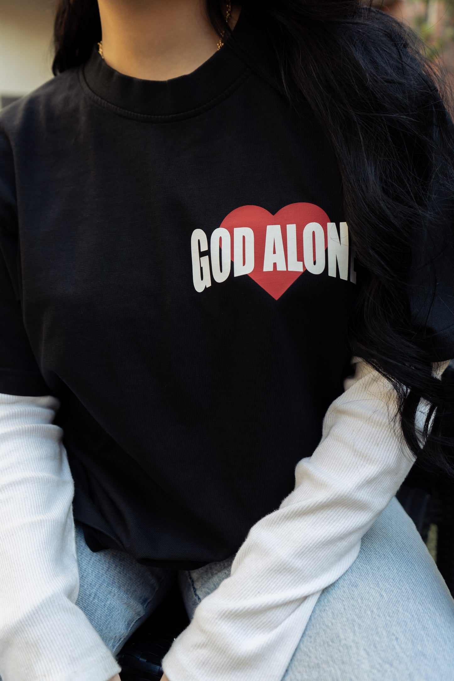 God Alone Heart T-shirt